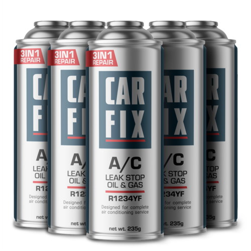 CarFix 3w1 5x Gaz Do Nabijania Klimatyzacji R1234yf