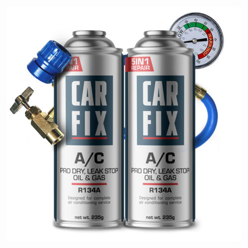 CarFix 5w1 2x Gaz Do Nabijania Klimatyzacji R134a + Przewód